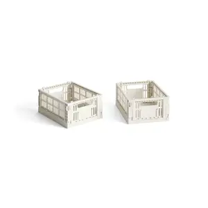 HAY - Colour Kasser - Recycled - Mini - Off White - 2 stk
